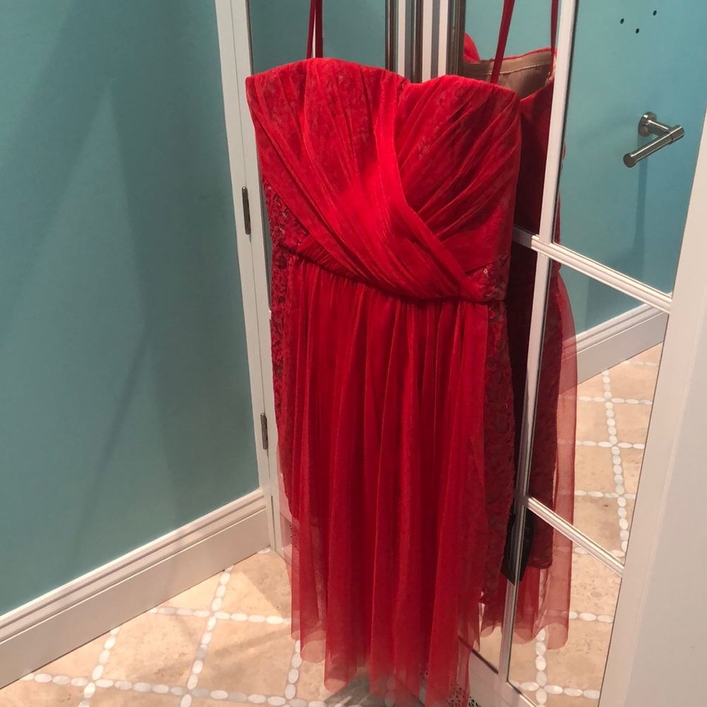 New with tags BCBG strapless cocktail dress